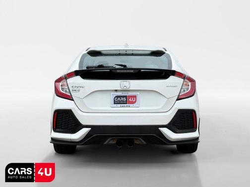 White Orchid Pearl 2019 Honda Civic Sport