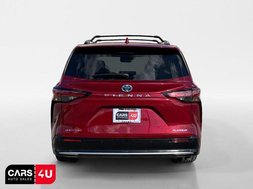 Ruby Flare Pearl 2025 Toyota Sienna Platinum