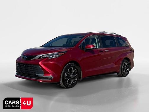 Ruby Flare Pearl 2025 Toyota Sienna Platinum