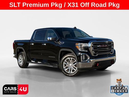 Onyx Black 2019 GMC Sierra 1500 SLT