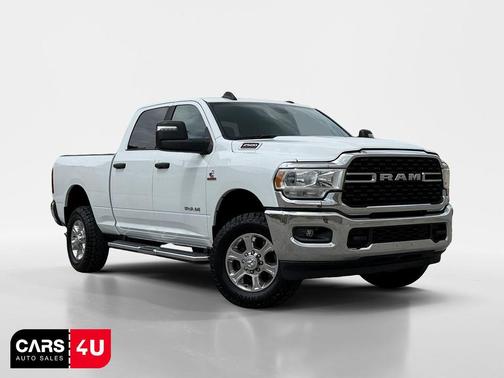 Bright White Clearcoat 2024 RAM 2500 Big Horn Crew Cab 4x4 6'4' Box