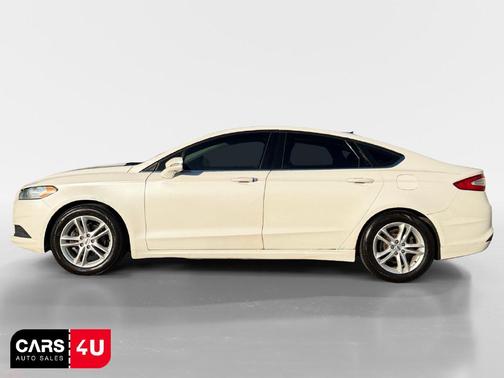 White Platinum Metallic Tri-Coat 2015 Ford Fusion SE