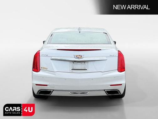 Crystal White Tricoat 2016 Cadillac CTS 2.0L Turbo Standard