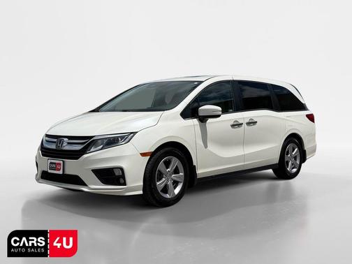 White Diamond Pearl 2019 Honda Odyssey EX-L