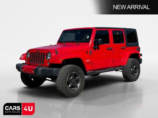 Firecracker Red Clearcoat 2016 Jeep Wrangler Unlimited Sahara