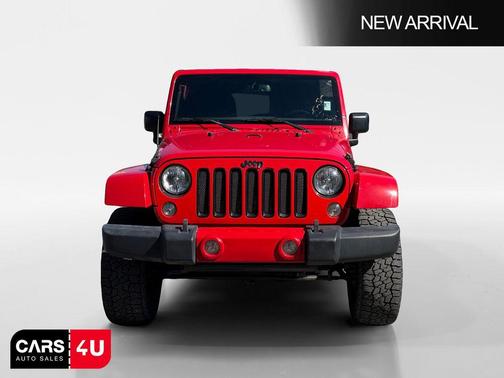 Firecracker Red Clearcoat 2016 Jeep Wrangler Unlimited Sahara