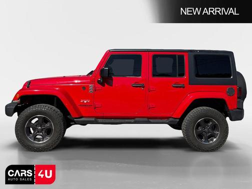 Firecracker Red Clearcoat 2016 Jeep Wrangler Unlimited Sahara