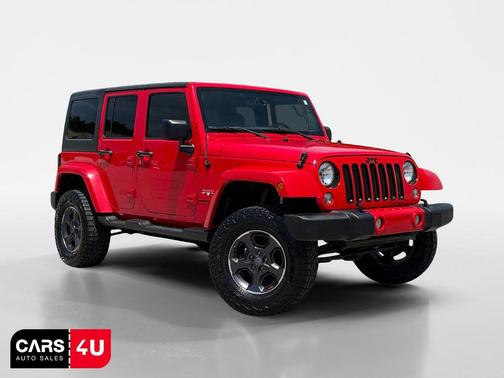 Firecracker Red Clearcoat 2016 Jeep Wrangler Unlimited Sahara