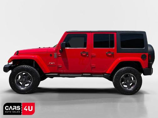 Firecracker Red Clearcoat 2016 Jeep Wrangler Unlimited Sahara