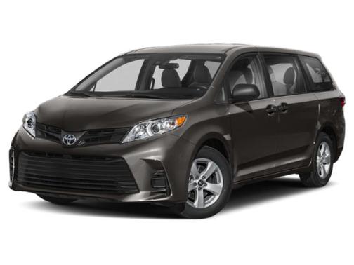 Predawn Gray Mica 2019 Toyota Sienna XLE