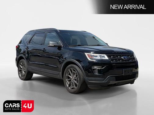 Shadow Black 2018 Ford Explorer XLT