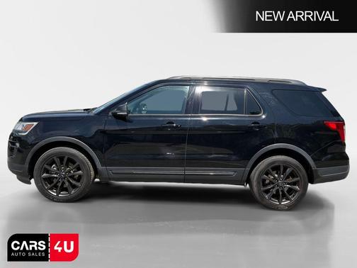 Shadow Black 2018 Ford Explorer XLT