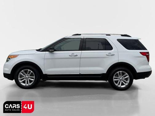 White 2015 Ford Explorer XLT