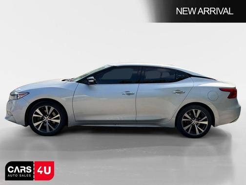 Brilliant Silver 2017 Nissan Maxima 3.5 SV