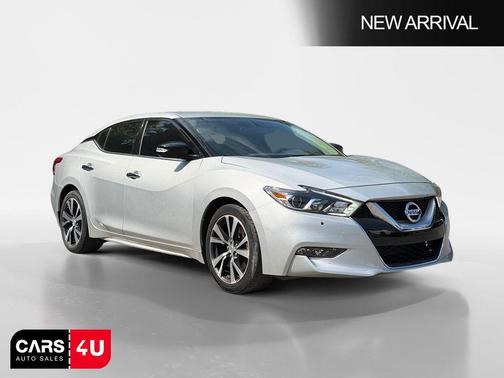 Brilliant Silver 2017 Nissan Maxima 3.5 SV