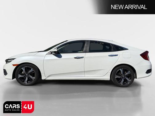 White 2018 Honda Civic Touring