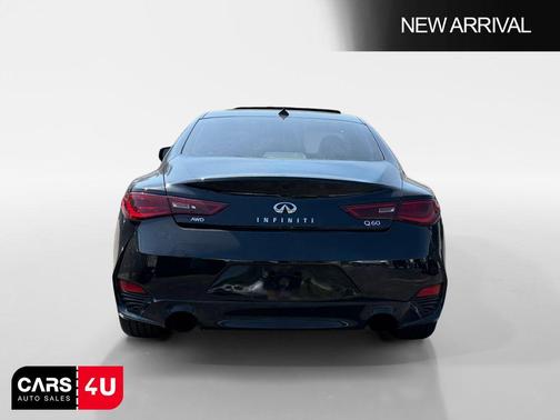 Black Obsidian 2018 INFINITI Q60 3.0T LUXE
