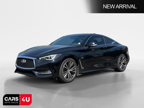 Black Obsidian 2018 INFINITI Q60 3.0T LUXE