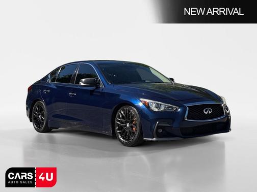 Iridium Blue 2018 INFINITI Q50 3.0t Sport