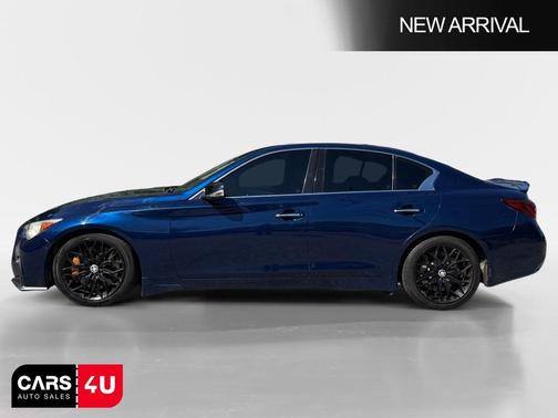 Iridium Blue 2018 INFINITI Q50 3.0t Sport
