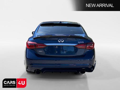 Iridium Blue 2018 INFINITI Q50 3.0t Sport
