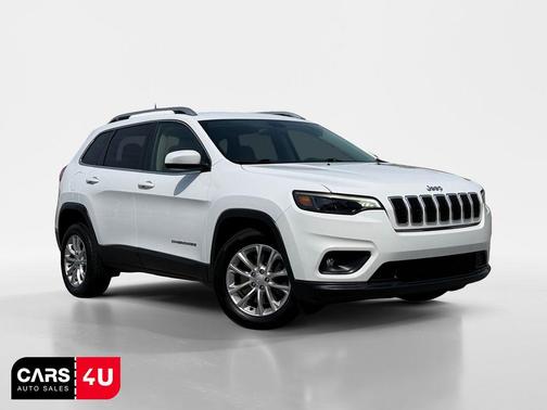 Bright White Clearcoat 2019 Jeep Cherokee Latitude