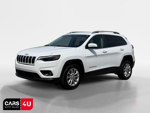 Bright White Clearcoat 2019 Jeep Cherokee Latitude