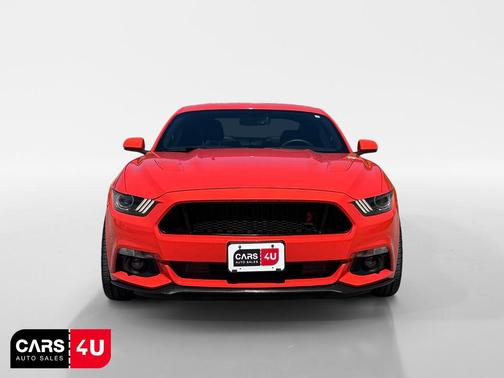 Competition Orange 2015 Ford Mustang GT Premium