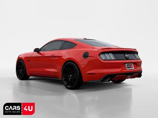 Competition Orange 2015 Ford Mustang GT Premium