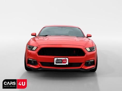 Competition Orange 2015 Ford Mustang GT Premium