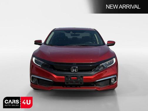 Red 2019 Honda Civic Touring