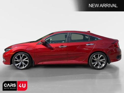 Red 2019 Honda Civic Touring