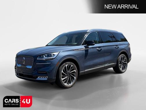 Ocean Drive Blue 2021 Lincoln Aviator Reserve AWD