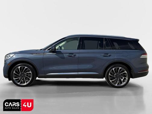 Ocean Drive Blue 2021 Lincoln Aviator Reserve AWD