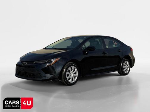 Midnight Black Metallic 2023 Toyota Corolla LE