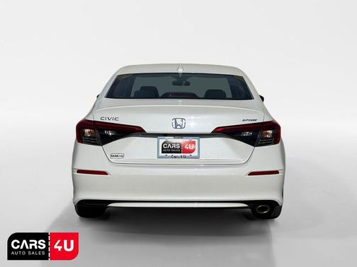 Platinum White Pearl 2023 Honda Civic Sport