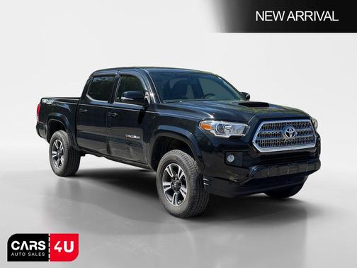 Black 2017 Toyota Tacoma TRD Sport
