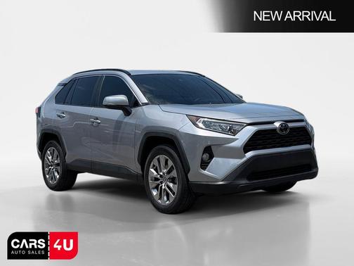 Silver Sky Metallic 2021 Toyota RAV4 XLE Premium