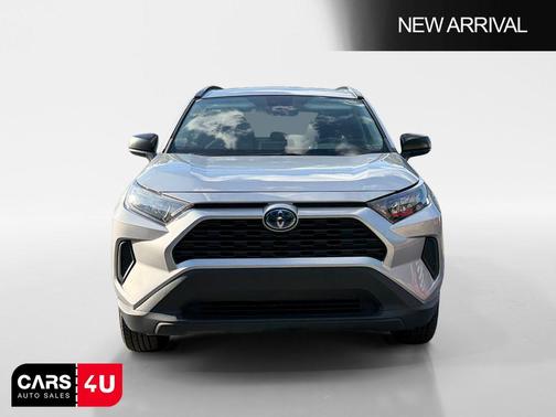 Silver Sky Metallic 2021 Toyota RAV4 Hybrid LE