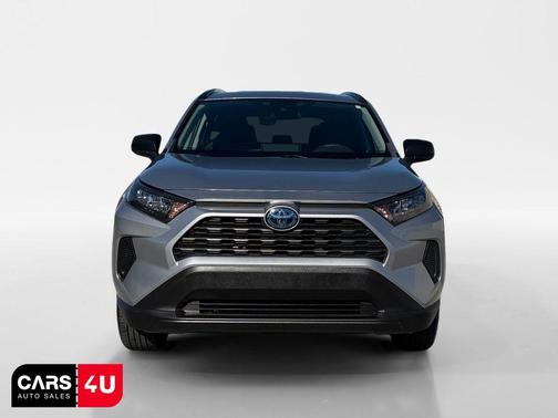 Silver Sky Metallic 2021 Toyota RAV4 Hybrid LE