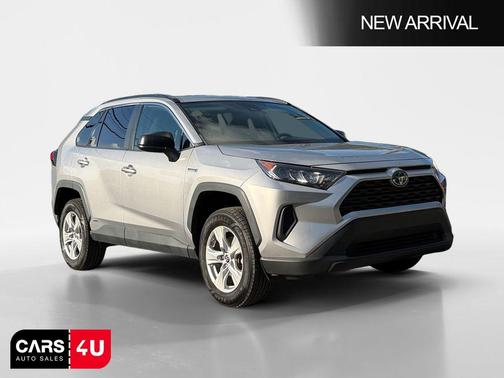 Silver Sky Metallic 2021 Toyota RAV4 Hybrid LE