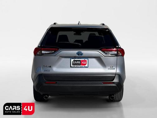 Silver Sky Metallic 2021 Toyota RAV4 Hybrid LE