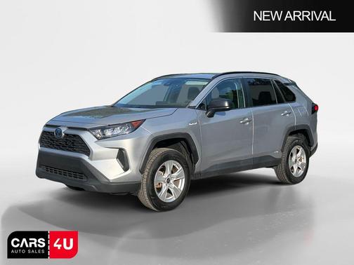 Silver Sky Metallic 2021 Toyota RAV4 Hybrid LE