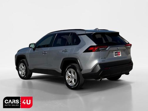 Silver Sky Metallic 2021 Toyota RAV4 Hybrid LE