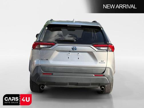 Silver Sky Metallic 2021 Toyota RAV4 Hybrid LE