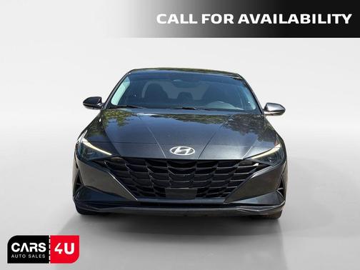 Portofino Gray 2021 Hyundai ELANTRA SEL