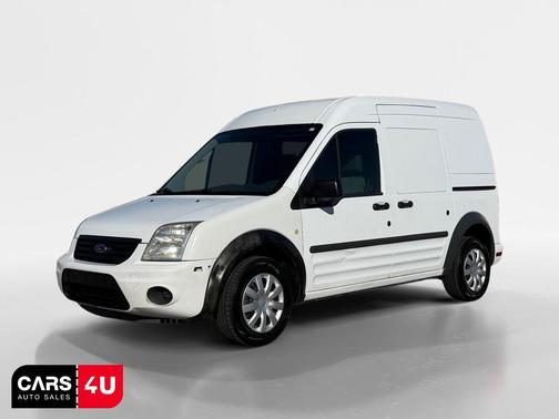 Frozen White 2011 Ford Transit Connect XLT