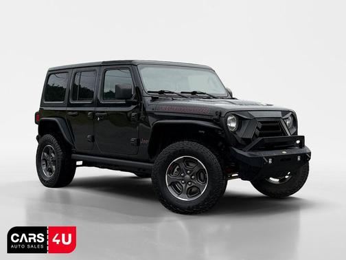 Black Clearcoat 2018 Jeep Wrangler Unlimited Rubicon