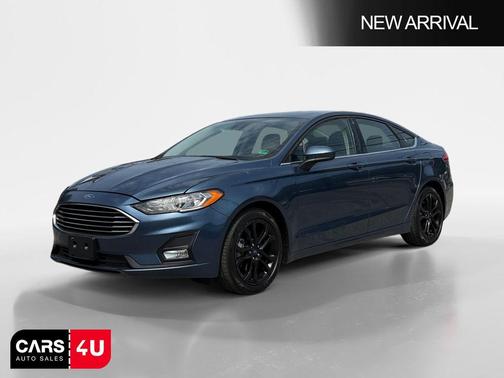 Blue Metallic 2019 Ford Fusion SE