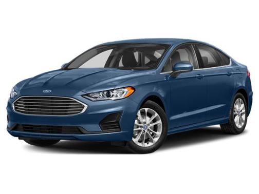 Blue Metallic 2019 Ford Fusion SE